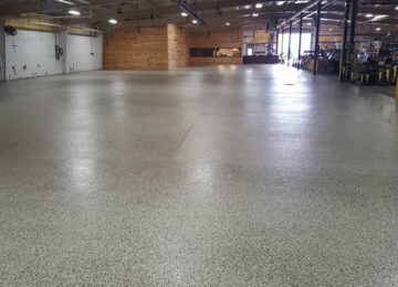 Industrial epoxy flooring